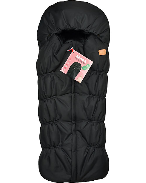 Béaba Sacco Imbottito per Passeggino - Nero - da 6 a 24 Mesi Sacchi Passeggino