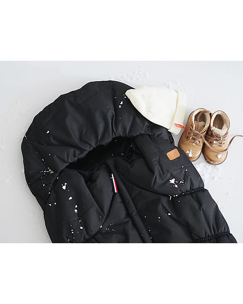 Béaba Sacco Imbottito per Passeggino - Nero - da 6 a 24 Mesi Sacchi Passeggino