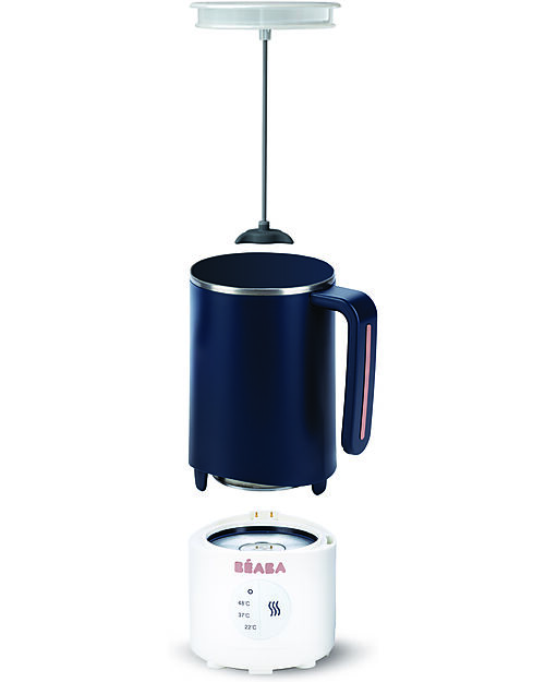 Béaba Scalda Latte 3 Temperature - Blu - Biberon Pronto in Pochi Minuti! Cuoci Pappa_