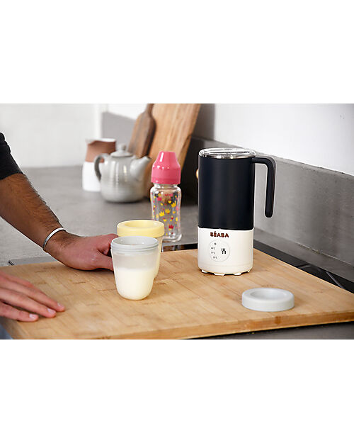 Béaba Scalda Latte 3 Temperature - Blu - Biberon Pronto in Pochi Minuti! Cuoci Pappa_