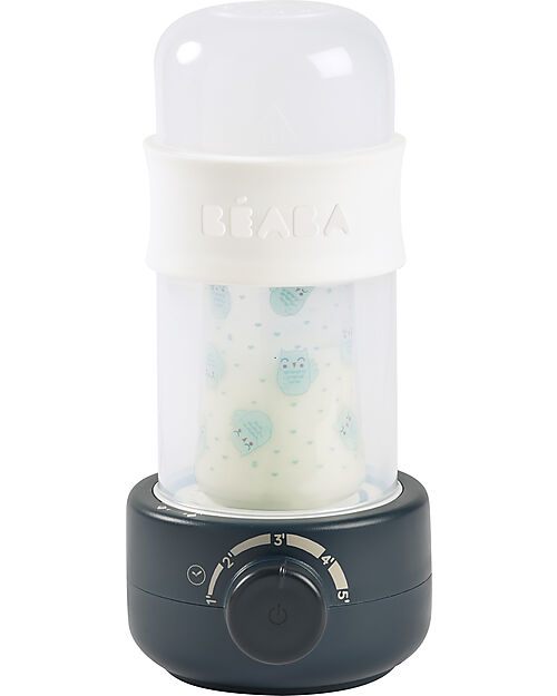 Béaba Scaldabiberon e Sterilizzatore - Blu Notte - con Timer Cuoci Pappa_