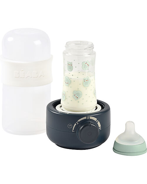 Béaba Scaldabiberon e Sterilizzatore - Blu Notte - con Timer Cuoci Pappa_