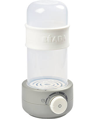 Béaba Scaldabiberon e Sterilizzatore - Grigio - Con Timer Cuoci Pappa_
