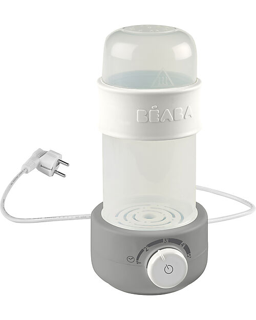 Béaba Scaldabiberon e Sterilizzatore - Grigio - Con Timer Cuoci Pappa_