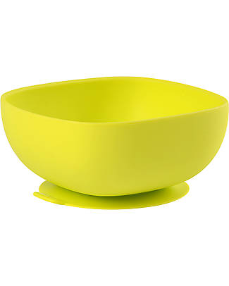 Béaba Scodella con Ventosa - Silicone - Verde Piatti e Scodelle