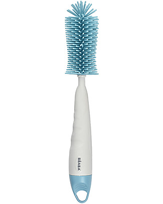 Béaba Scovolino per Biberon e Accessori in Silicone - Azzurro - Compatibile con tutti i Biberon Biberon_