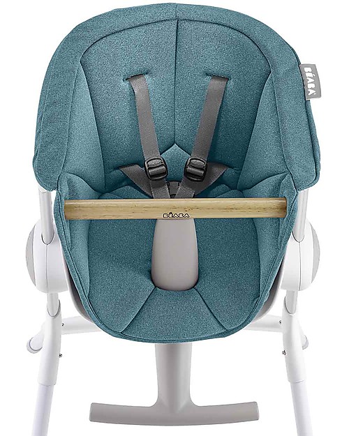 Béaba Seduta Imbottita in Tessuto per il Seggiolone Up&Down - Blu - Confortevole Igienica e alla Moda Accessori per Seggioloni
