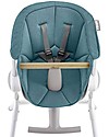 Béaba Seduta Imbottita in Tessuto per il Seggiolone Up&Down - Blu - Confortevole Igienica e alla Moda Accessori per Seggioloni