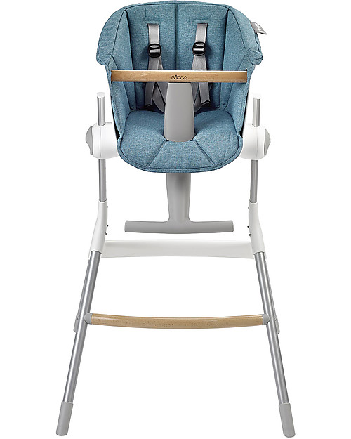 Béaba Seduta Imbottita in Tessuto per il Seggiolone Up&Down - Blu - Confortevole Igienica e alla Moda Accessori per Seggioloni