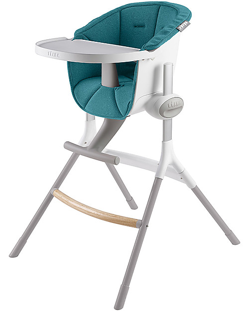 Béaba Seduta Imbottita in Tessuto per il Seggiolone Up&Down - Blu - Confortevole Igienica e alla Moda Accessori per Seggioloni