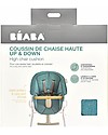 Béaba Seduta Imbottita in Tessuto per il Seggiolone Up&Down - Blu - Confortevole Igienica e alla Moda Accessori per Seggioloni