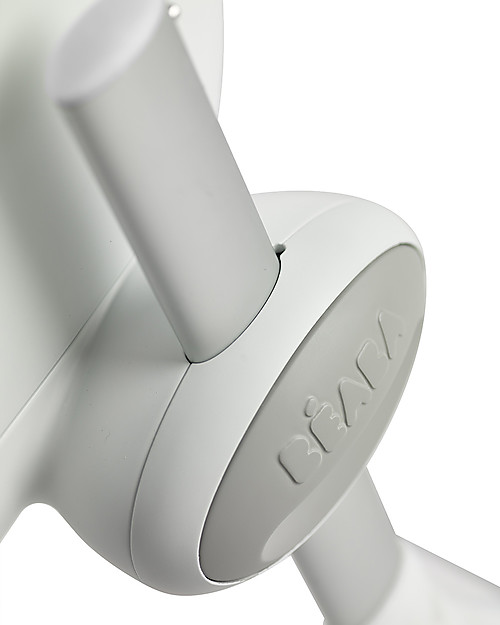 Béaba Seggiolone Up&Down - Tecnologia Brevettata - Grigio/Bianco - Adattabile in Altezza per Tutti i Tavoli Seggioloni Pappa
