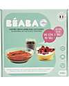 Béaba Set Pappa in Vetro con Ventosa - Piatto + Scodella + Bicchiere - Giallo - Fatto in Francia Set Pappa
