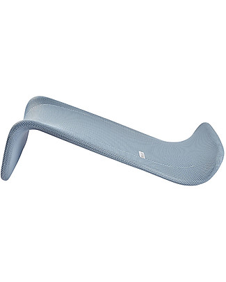 Béaba Sostegno per Bagnetto Primi Mesi - Blu - Tessuto Antiscivolo 3D per Massimo Comfort Vaschette e Accessori