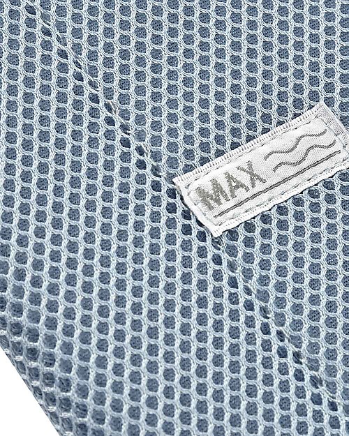 Béaba Sostegno per Bagnetto Primi Mesi - Blu - Tessuto Antiscivolo 3D per Massimo Comfort Vaschette e Accessori