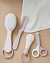 Béaba Spazzola + Pettine per Bambino 2in1 - Rosa - Ideale per la Beauty Routine del tuo Piccolo Kit Toilette Neonato