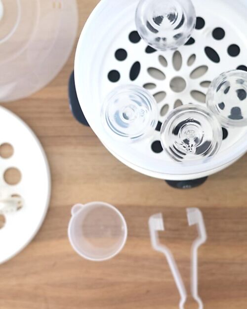 Béaba Sterilizzatore Steril Express Evolutive - Blu Notte - Ultraveloce Cuoci Pappa_