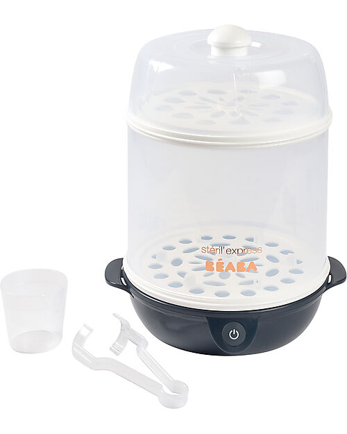 Béaba Sterilizzatore Steril Express Evolutive - Blu Notte - Ultraveloce Cuoci Pappa_