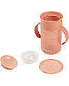 Béaba Tazza da Apprendimento 360° Con Manici - Rosa - 340 ml Tazze