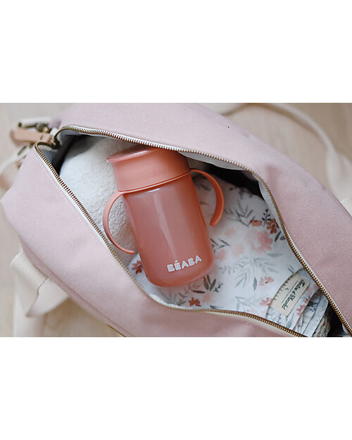 Béaba Tazza da Apprendimento 360° Con Manici - Rosa - 340 ml Tazze