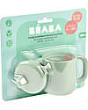 Béaba Tazza da Apprendimento con Beccuccio in Silicone - Verde Salvia - Per Imparare a Bere da Soli Tazze