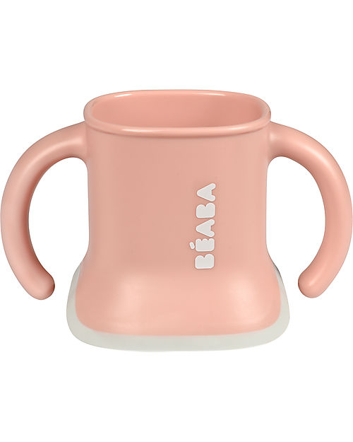 Béaba Tazza di Apprendimento Evolutive 3 in 1 - Biberon, Tazza e Borraccia - Rosa Tazze