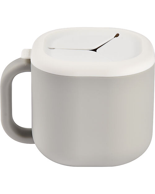 Béaba Tazza Pick & Snack - Grigio - Silicone Alimentare Tazze