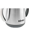 Béaba Tazza Termica con Cannuccia in Acciaio Inossidabile - 250 ml - Mineral Grey - Per Imparare a Bere da Soli Tazze