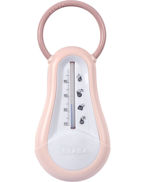 Béaba Termometro da Bagno - Rosa Antico - Bagnetto Sempre alla Temperatura Ottimale Termometri