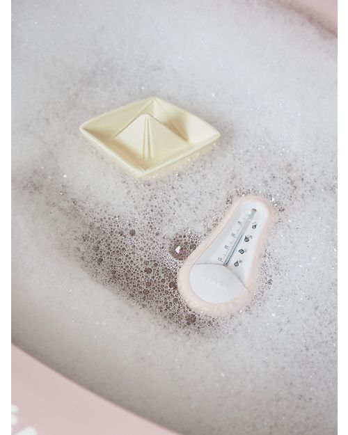 Béaba Termometro da Bagno - Rosa Antico - Bagnetto Sempre alla Temperatura Ottimale Termometri