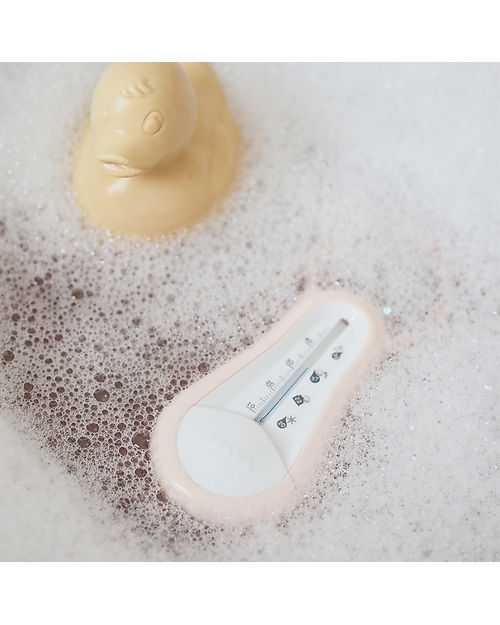 Béaba Termometro da Bagno - Rosa Antico - Bagnetto Sempre alla Temperatura Ottimale Termometri