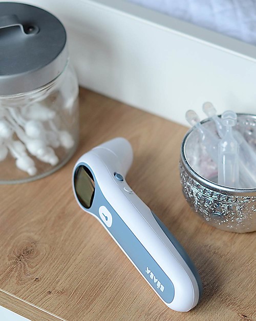 Béaba Termometro Digitale a Infrarossi Thermospeed -  Super Veloce con Modalità Adulto e Bimbo Termometri