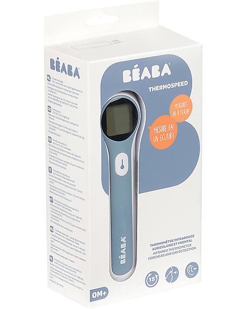 Béaba Termometro Digitale a Infrarossi Thermospeed -  Super Veloce con Modalità Adulto e Bimbo Termometri