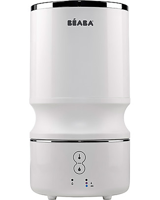 Béaba Umidificatore d'Aria a Freddo Compatto - Bianco - Tecnologia a Ultrasuoni per il Benessere del tuo Bambino Umidificatori