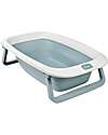 Béaba Vasca da Bagno Pieghevole Eazy Pop Camélé'O - Blu - Dalla Nascita Vaschette e Accessori