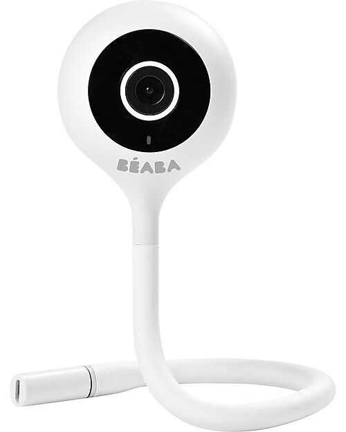 Béaba Video Baby Monitor ZEN Connect - Bianco - Sistema di Monitoraggio di Ultima Generazione Disponibile su Telefono Cellulare Baby Monitor