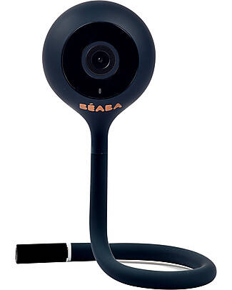 Béaba Video Baby Monitor Zen Connect - Blu Notte - Sistema di Monitoraggio di Ultima Generazione Disponibile su Telefono Cellulare Baby Monitor
