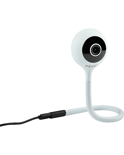 Béaba Video Baby Monitor Zen Connect - Grigio - Sistema di Monitoraggio di Ultima Generazione Disponibile su Telefono Cellulare Baby Monitor
