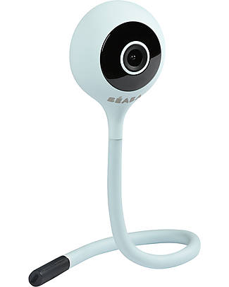 Béaba Video Baby Monitor Zen Connect - Grigio - Sistema di Monitoraggio di Ultima Generazione Disponibile su Telefono Cellulare Dispositivi per la Nanna