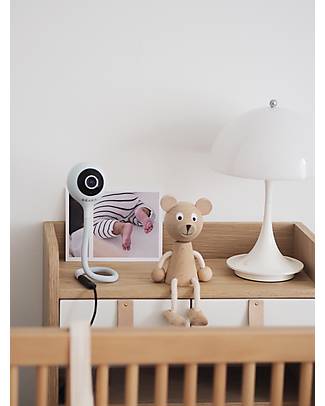 Béaba Video Baby Monitor Zen Connect - Grigio - Sistema di Monitoraggio di Ultima Generazione Disponibile su Telefono Cellulare Dispositivi per la Nanna