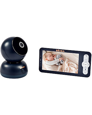Béaba Video Baby Monitor Zen Premium - Video Camera Auto Rotante a 360° - Disponibile su Telefono Cellulare Baby Monitor