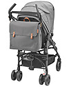 Bébé Confort Borsa Nursery Modern Bag, Nomad Grey - Ottima per il Cambio Bebè! Borse Cambio