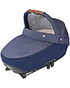 Bébé Confort Navicella Jade, Nomad Blue - Fino a 6 mesi, Omologata R129 con sistema Isofix! Carrozzine e Navicelle