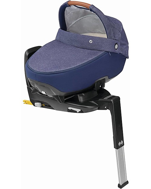 Bébé Confort Navicella Jade, Nomad Blue - Fino a 6 mesi, Omologata R129 con sistema Isofix! Carrozzine e Navicelle