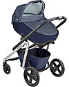 Bébé Confort Navicella Jade, Nomad Blue - Fino a 6 mesi, Omologata R129 con sistema Isofix! Carrozzine e Navicelle