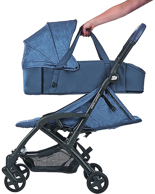 Bébé Confort Navicella Morbida Laika per Passeggini, Nomad Blue - Fino a 6 mesi,  Super Leggero! Carrozzine e Navicelle