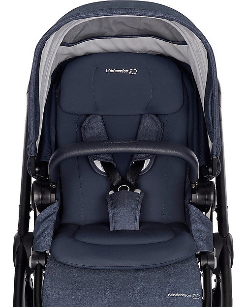 Bébé Confort Passeggino Adorra, Nomad Blue - Dalla Nascita Fino a 3,5 anni, con Ampio Cestello! Passeggini Classici