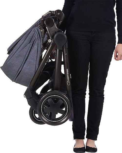 Bébé Confort Passeggino Adorra, Nomad Blue - Dalla Nascita Fino a 3,5 anni, con Ampio Cestello! Passeggini Classici