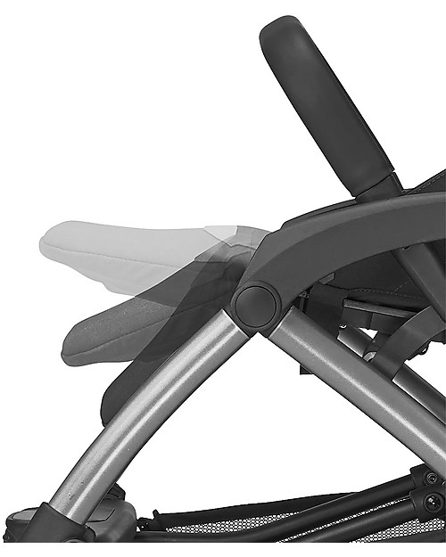 Bébé Confort Passeggino Laika2, Sparkling Grey - Dalla Nascita Fino a 3,5 anni, per la Città! Passeggini Classici