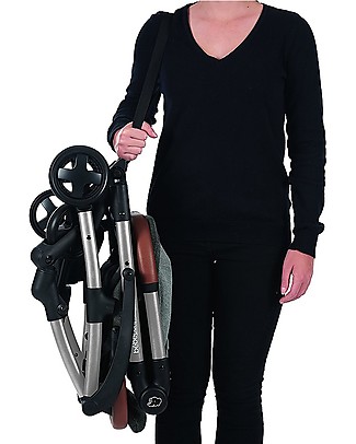 Bébé Confort Passeggino Laika2, Sparkling Grey - Dalla Nascita Fino a 3,5 anni, per la Città! Passeggini Leggeri